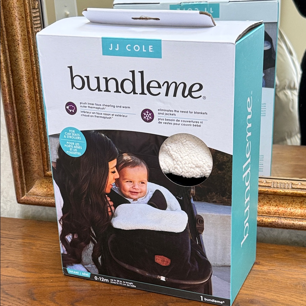 Jj Cole Bundleme Infant Cover. Inner Faux-Shearling & Outer Thermaplush.